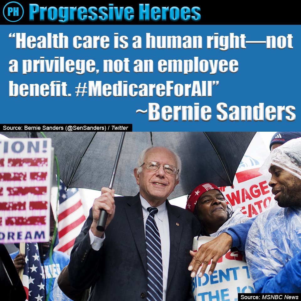 BernieSandersFC's tweet photo. #BernieSanders #MedicareForAll #Medicare4All #MedicareForAllNow #Medicare4AllNow #NotMeUs #FeelTheBern https://t.co/Gv7DWVl0F3