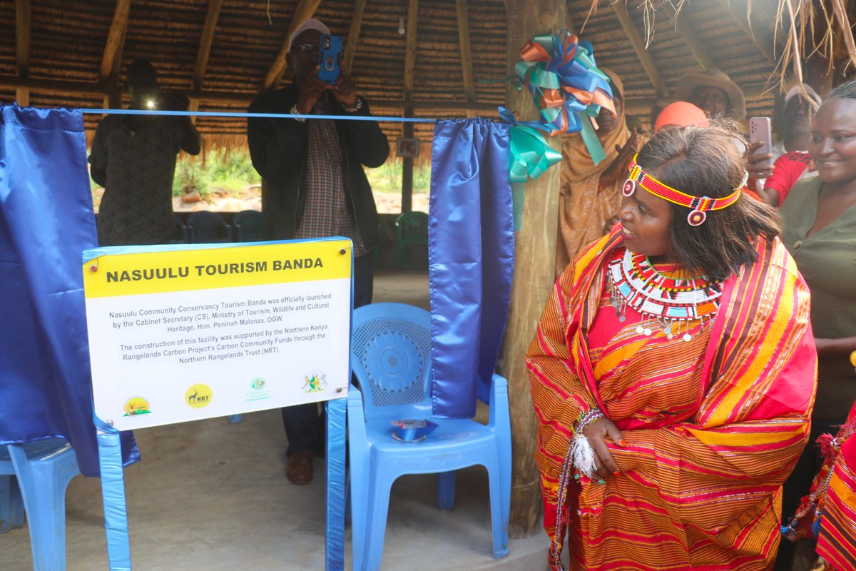peninah_malonza's tweet photo. The Kenya Kwanza Administration believes in supporting community wildlife conservancies as a way of transforming the lives of our people.

Today I visited Nasuulu Community Wildlife Conservancy which was established by the Turkana, Samburu, Borana and Somali communities ...
1/3 https://t.co/L7kkX9ZGXL