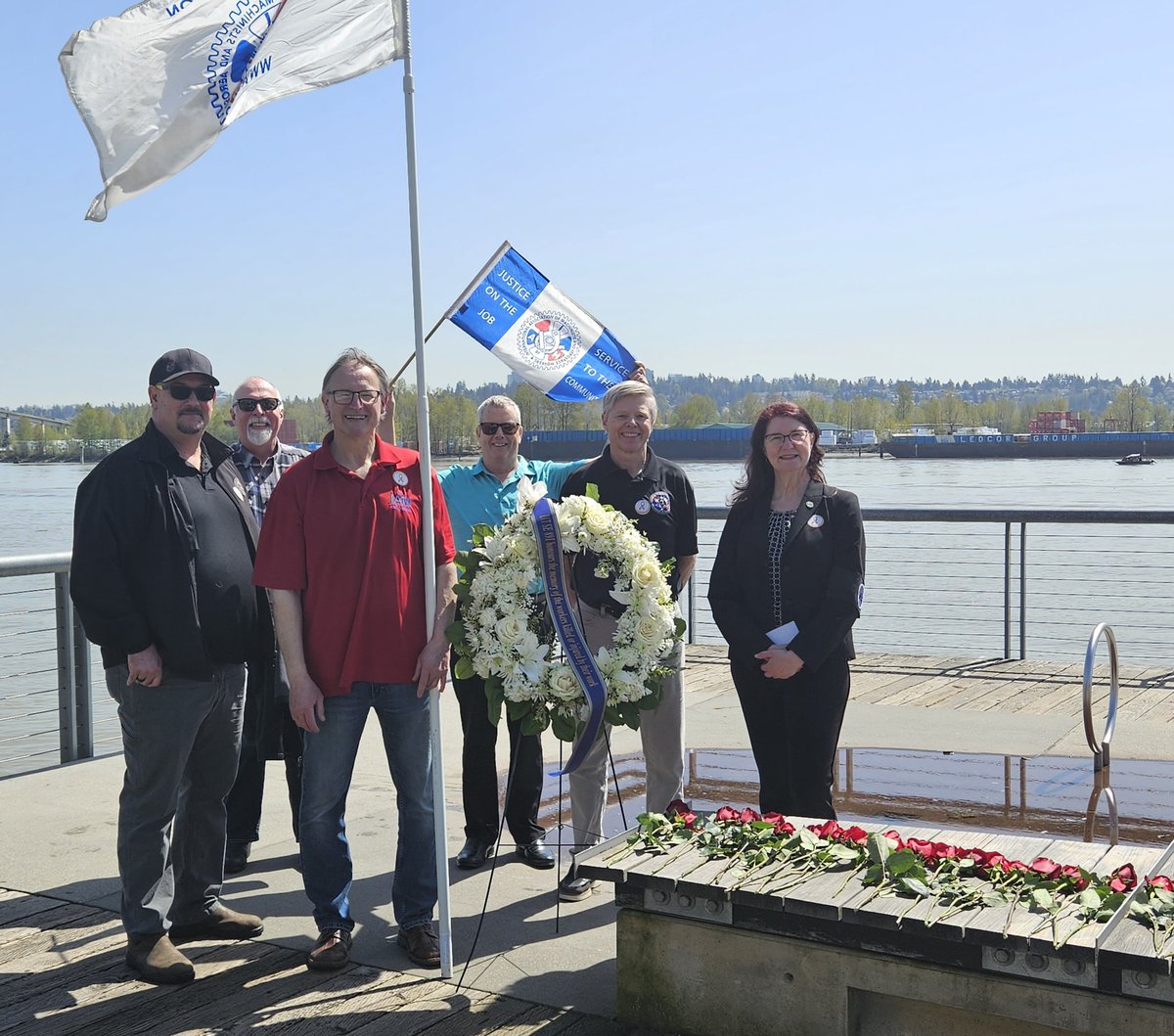 ppelletreau's tweet photo. April 28 is the National Day of Mourning.  We remember the 181 workers in BC who went to work but never came home in 2022. So much work to be done! https://t.co/UdGFqSrNWn