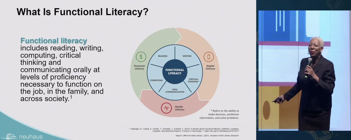 Functional Literacy is so important.  Reading is access.  Reading leads to everything else. #aksors #akedchat