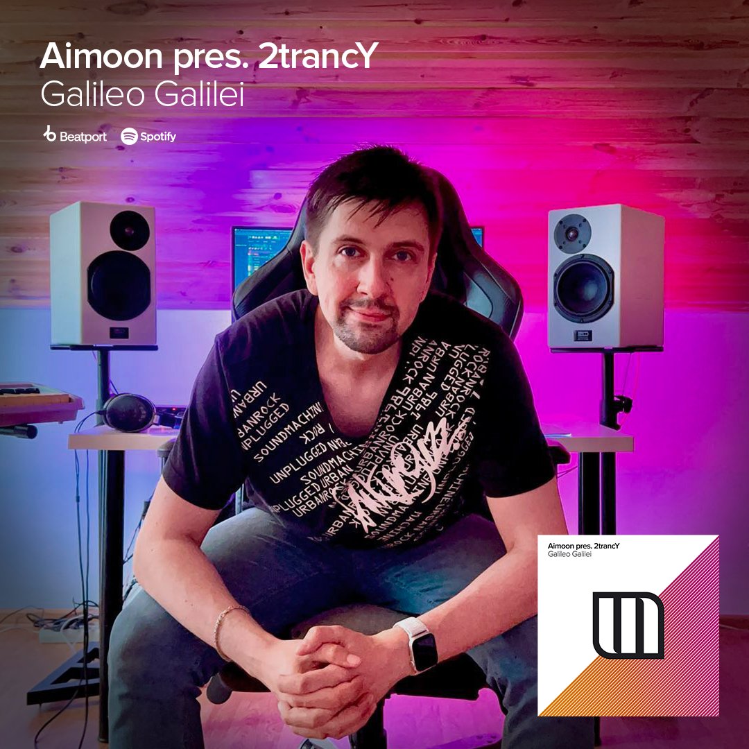 MonsterTunes's tweet photo. .@AimoonMusic presents under his 2trancY alias, a pure uplifter called 'Galileo Galilei'
Stream / Download
→ https://t.co/u7ul5QwZDe
#MonsterTunes #MonsterPure #OutNow #newreleasefriday #upliftingtrance #trancefamily https://t.co/LiXT89YFDK