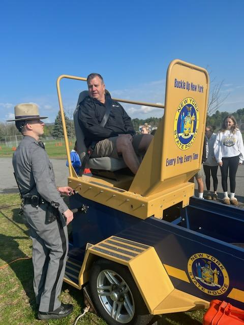 CoachJonesQBYAT's tweet photo. On this day I would like to thank the following @nyspolice, @NemerCJDR, @togaautomuseum, and Warren County Sheriffs for their support in promoting activities during our pre- prom traffic and driver safety week thank you very much! 
#Qmunity
#InThisTogether
#StopDistractedDrivinga https://t.co/cin1V4L49a