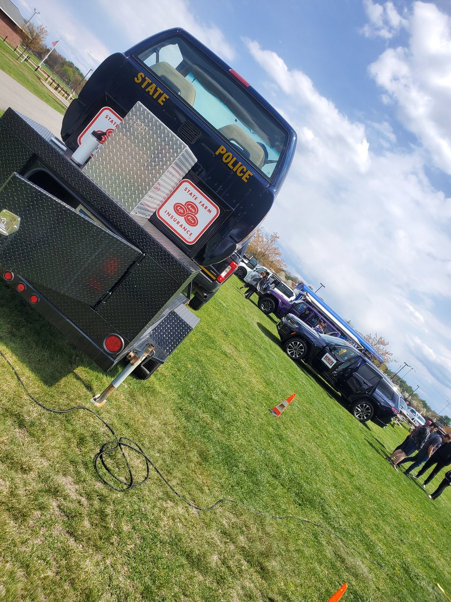 CoachJonesQBYAT's tweet photo. On this day I would like to thank the following @nyspolice, @NemerCJDR, @togaautomuseum, and Warren County Sheriffs for their support in promoting activities during our pre- prom traffic and driver safety week thank you very much! 
#Qmunity
#InThisTogether
#StopDistractedDrivinga https://t.co/cin1V4L49a