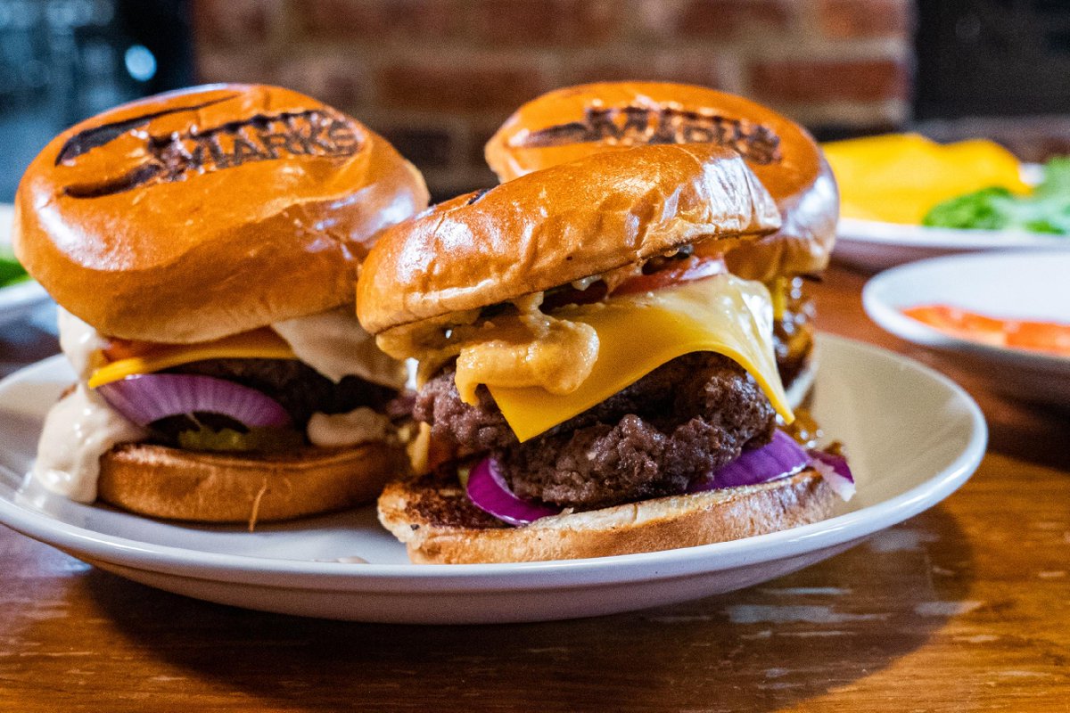 Now that's how you kick a weekend off right 🤤 

We already have the buns and the burgers—all we're missing is you! #GetMarked