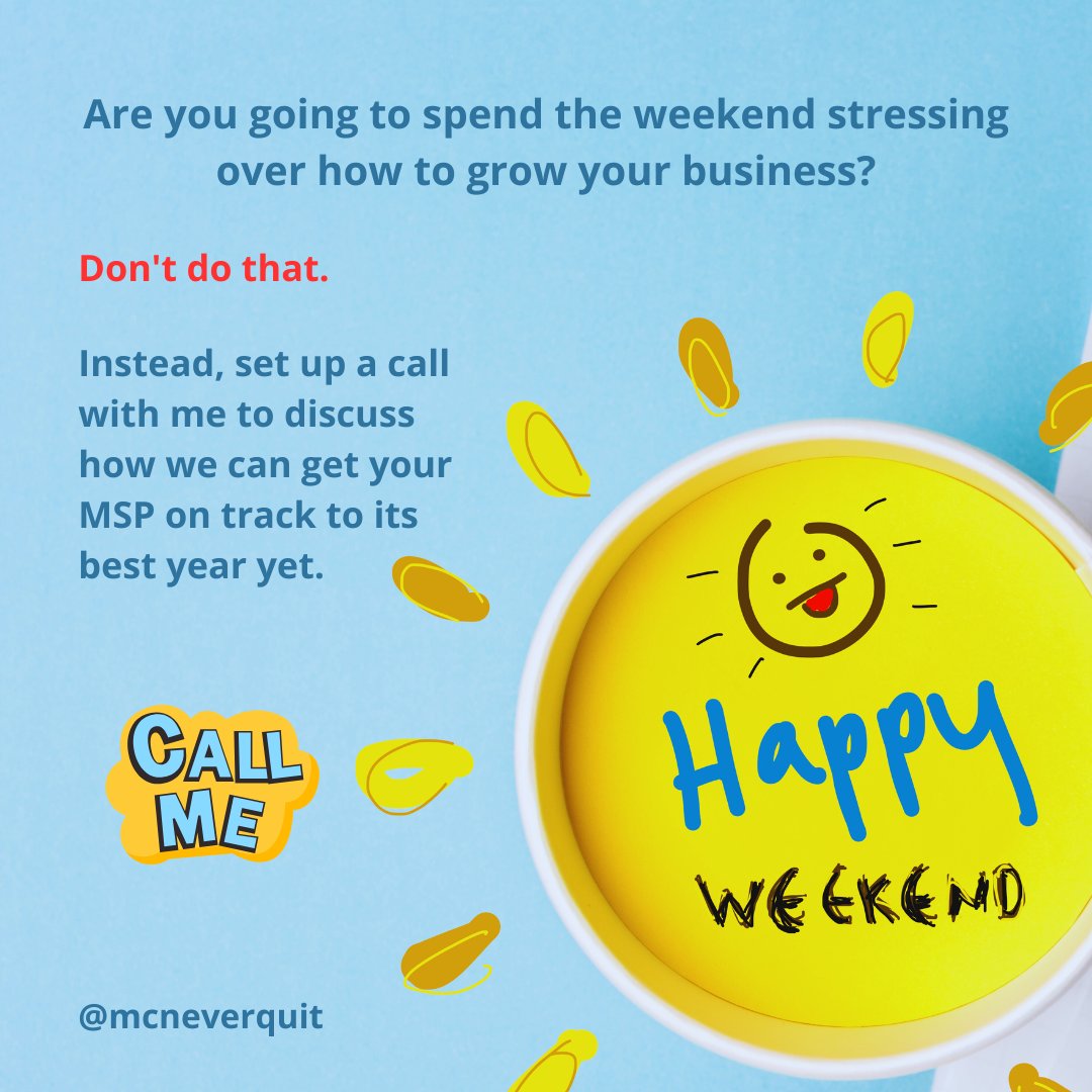 #HappyFriday! Let's be collectively extraordinary! 💪
#MSP #ITservices #SME #SMB #businesstips #callme #cdnecon #canadianbusiness #extraordinary