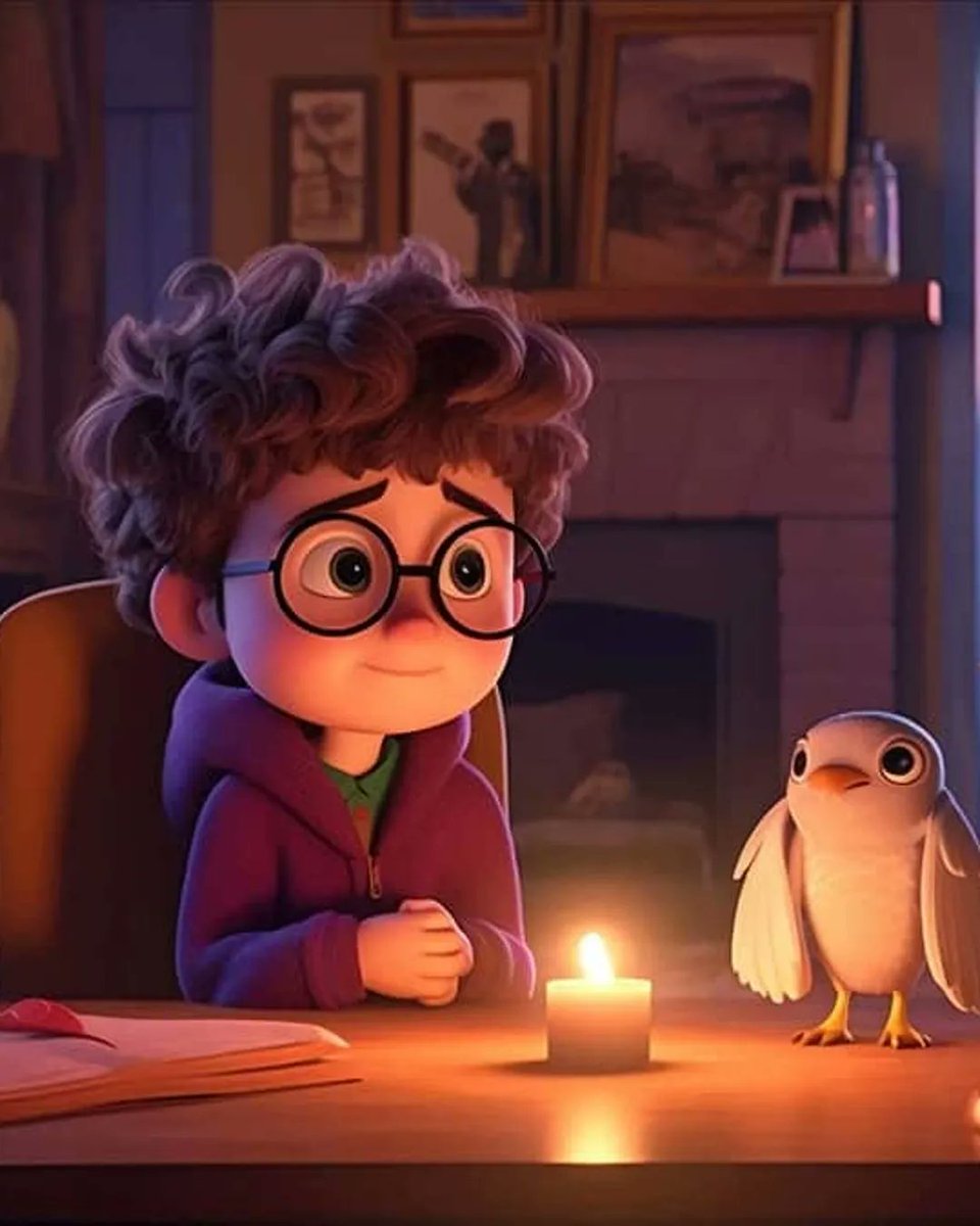 fubiz's tweet photo. Harry Potter Main Characters into a Pixar Universe with AI 👀✨ https://t.co/PPPSXyyoAG