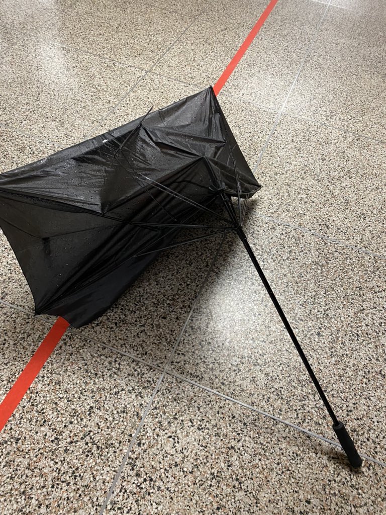 Bus duty was not for the faint of heart today.