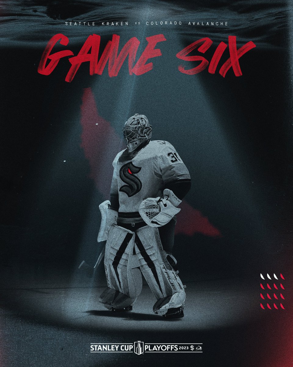 SeattleKraken's tweet photo. Game Six in the 206. https://t.co/DRrO5VJNVD