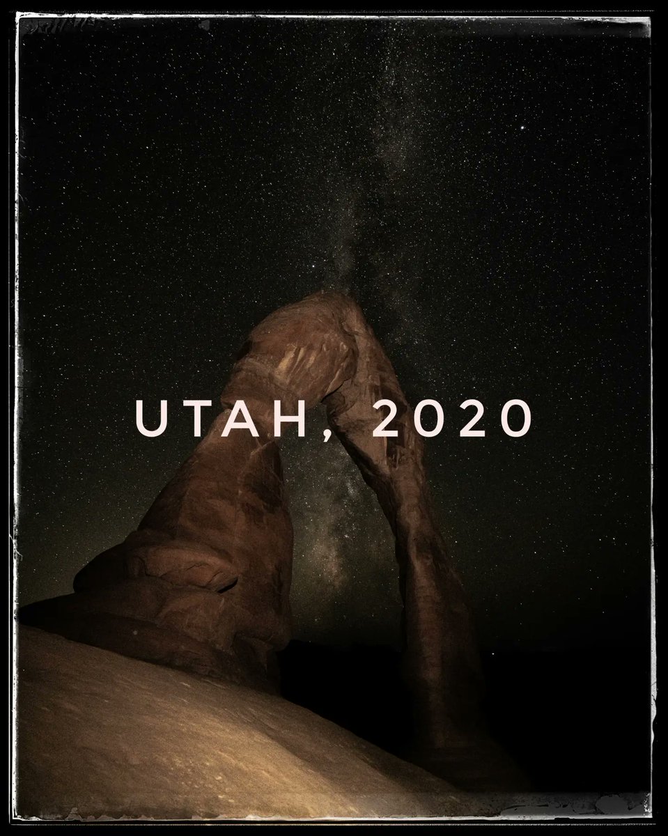 Dark sky park #utah #moab #archesnationalpark