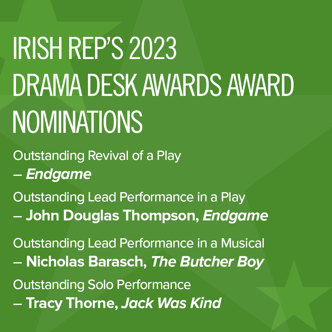 These award nominations are made possible by a massive group effort from an incredible amount of talented and dedicated theatre makers. 

Winners will be announced the week of May 29, and the awards will be presented during a ceremony at Sardi’s on Tuesday, June 6.