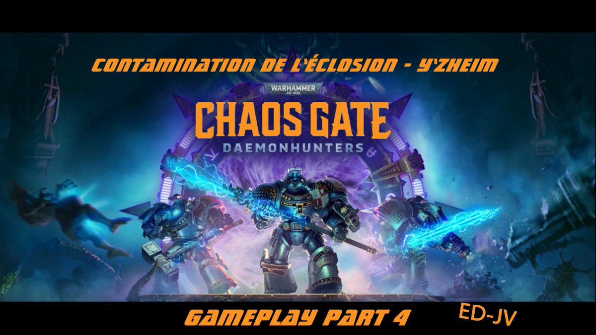 ED_JV_'s tweet photo. [FR] WARHAMMER 40K CHAOS GATE DAEMONHUNTERS - Part 4 - Gameplay PC en ultra - 4K - 60ips
YouTube : https://t.co/9Ty9RszRpm
#Warhammer40kChaosGate #gameplay #Warhammer40kChaosGateDaemonhunters #Warhammer40k #Daemonhunters #ComplexGames #FrontierFoundry #soluce #solution #game https://t.co/M68Yfb2dFx