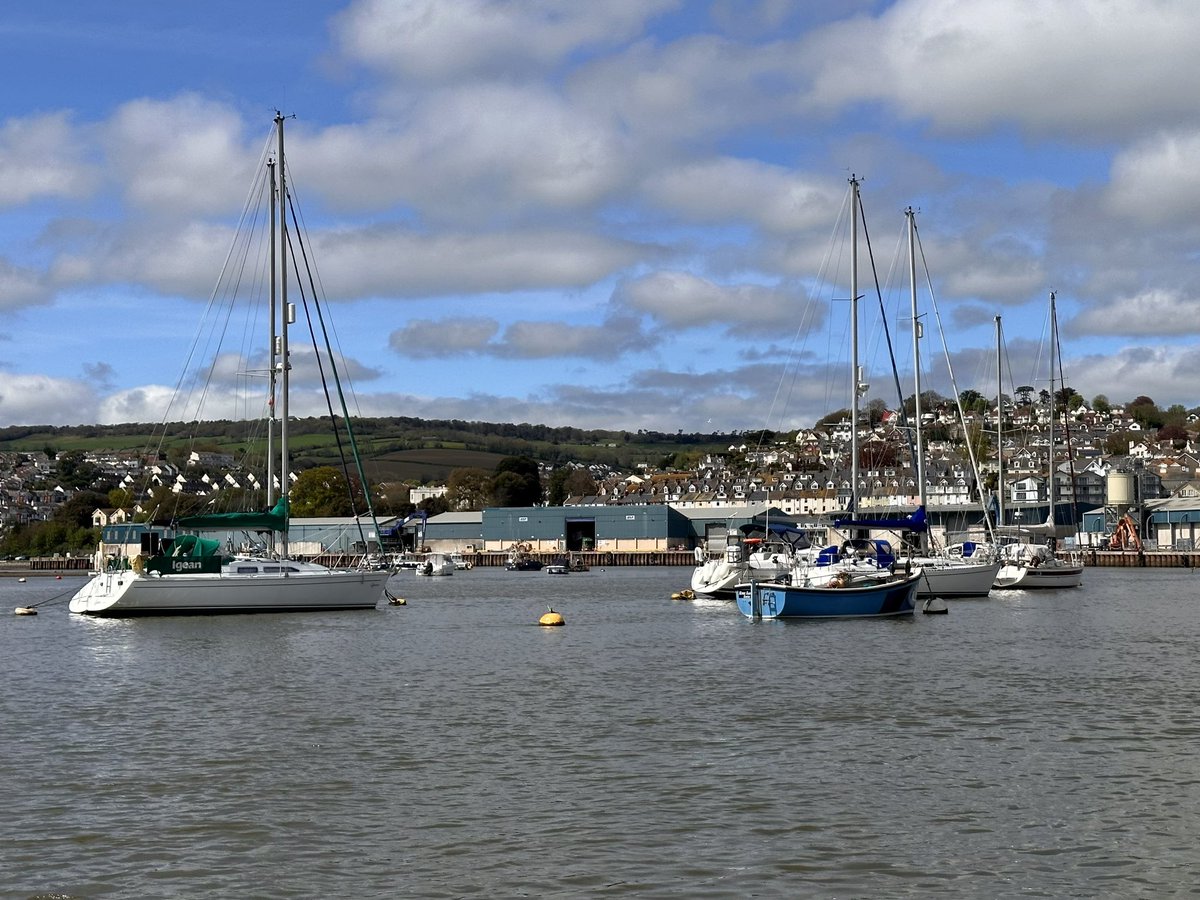 BlithSpirit's tweet photo. Home is where the anchor drops  @PiersSociety @Teignbridge @teignnews @VisitDevon @TeignmouthLove @TeignTourism @TeignmouthPier @TeignHeritage @ClubTeignmouth https://t.co/4Y7wI4Qy8g