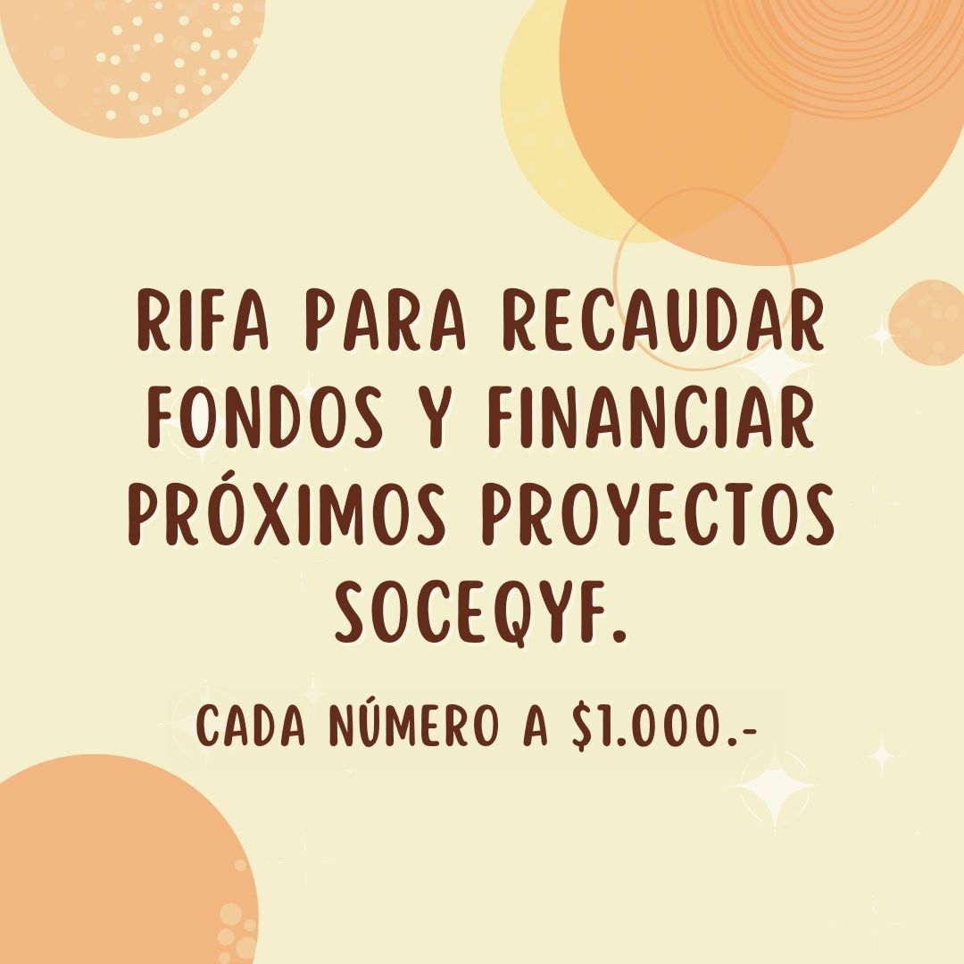 soceqyf's tweet photo. Como  SOCEQYF UV, queremos pedir apoyo en nuestra rifa solidaria. Buscamos financiar futuros proyectos.
La compra de un n° para nuestra rifa nos ayudará a alcanzar nuestros proyectos y también tendrá la oportunidad de ganar uno de nuestros increíbles premios. https://t.co/I65StMZyqK