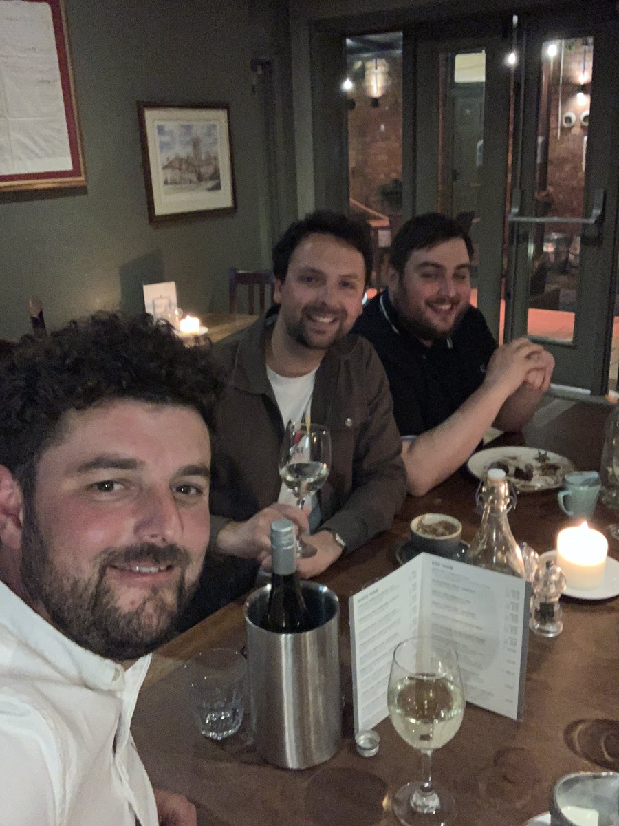 ScothernCC's tweet photo. @naughts1, @jakepollard187 and friend of the club @dannymccardell enjoying a pre game meal. #HomeForEleven #NotAnotherOne? https://t.co/unTj3P8PTI