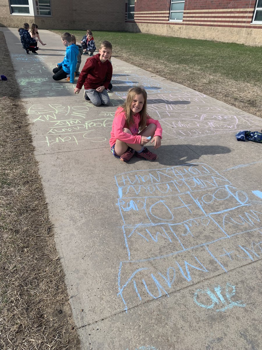 MissBuchanan32's tweet photo. Say It, Spell It, Read It, Write It #sightwordpractice #chalk https://t.co/vuIohsTfPP