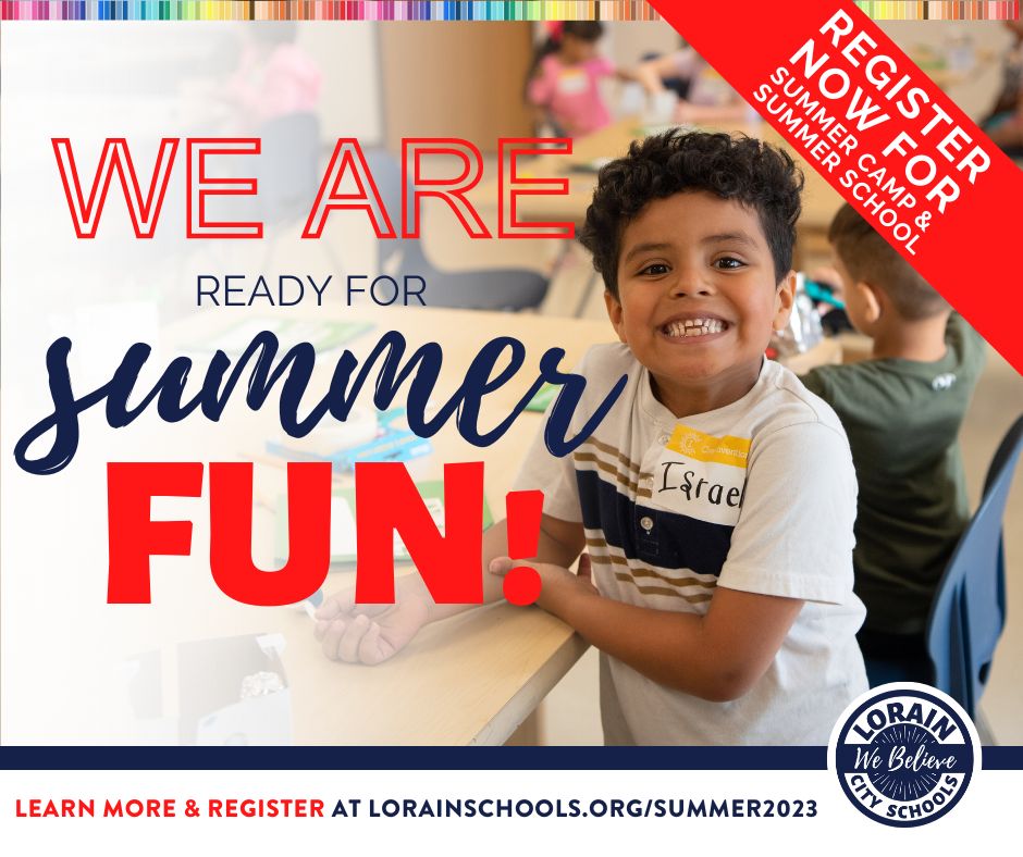loraincsd's tweet photo. Our Titans will build, learn, and grow this summer while having tons of fun. We have so much planned and have partnered with some amazing organizations. Visit https://t.co/MINjP7plCt for the complete list of summer opportunities for students in grades K-12 https://t.co/k6KqjF0roh