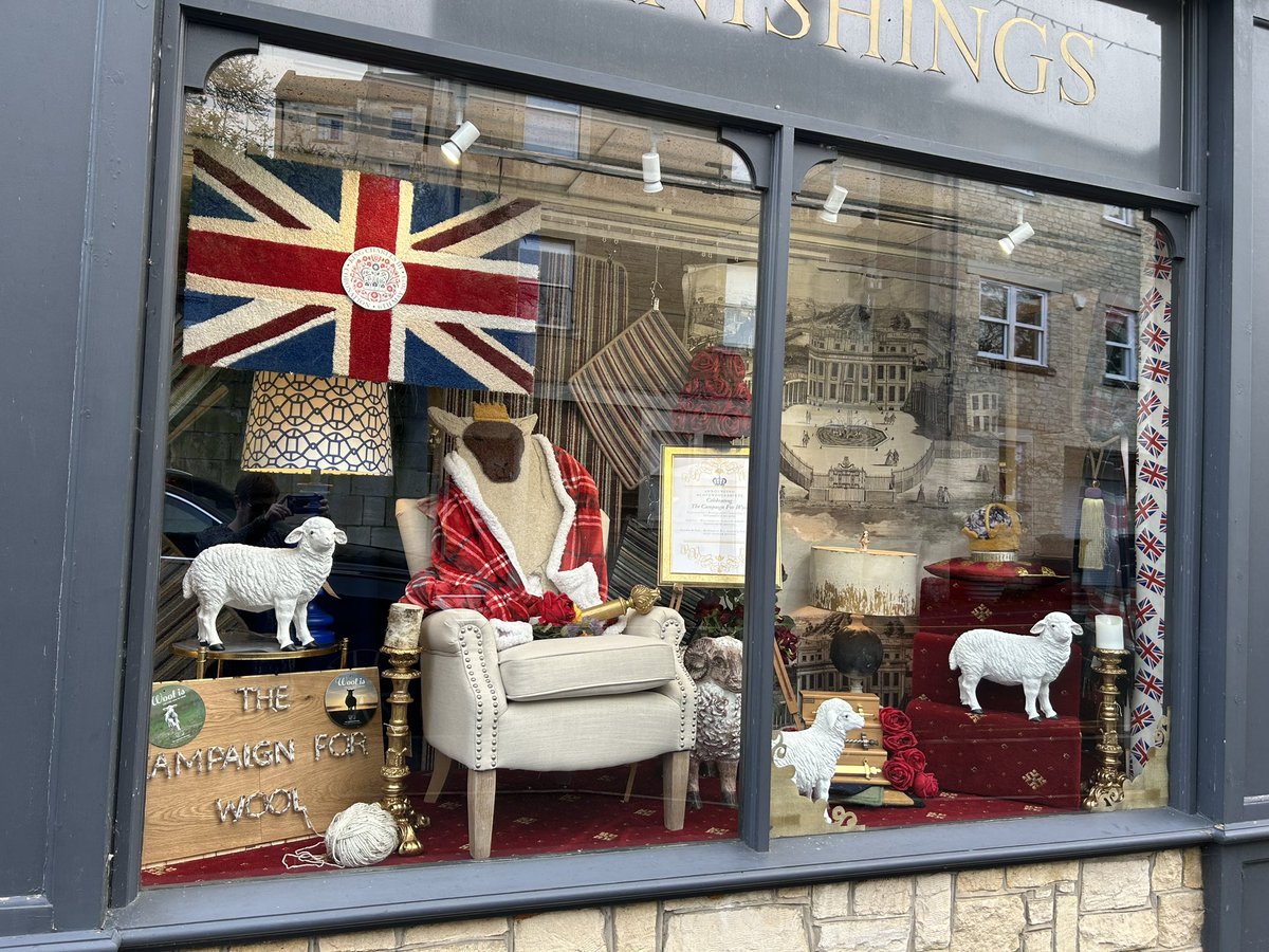 DibleandRoy's tweet photo. Did you know that as well as being natural, wool is biodegradable and sustainable. So your lovely, durable carpet is also much better for the planet than synthetics. 
Here is our homage to the wonders of wool with a royal theme … #lovewoolcarpets 
#campaignforwool https://t.co/klC8L9aNQ0