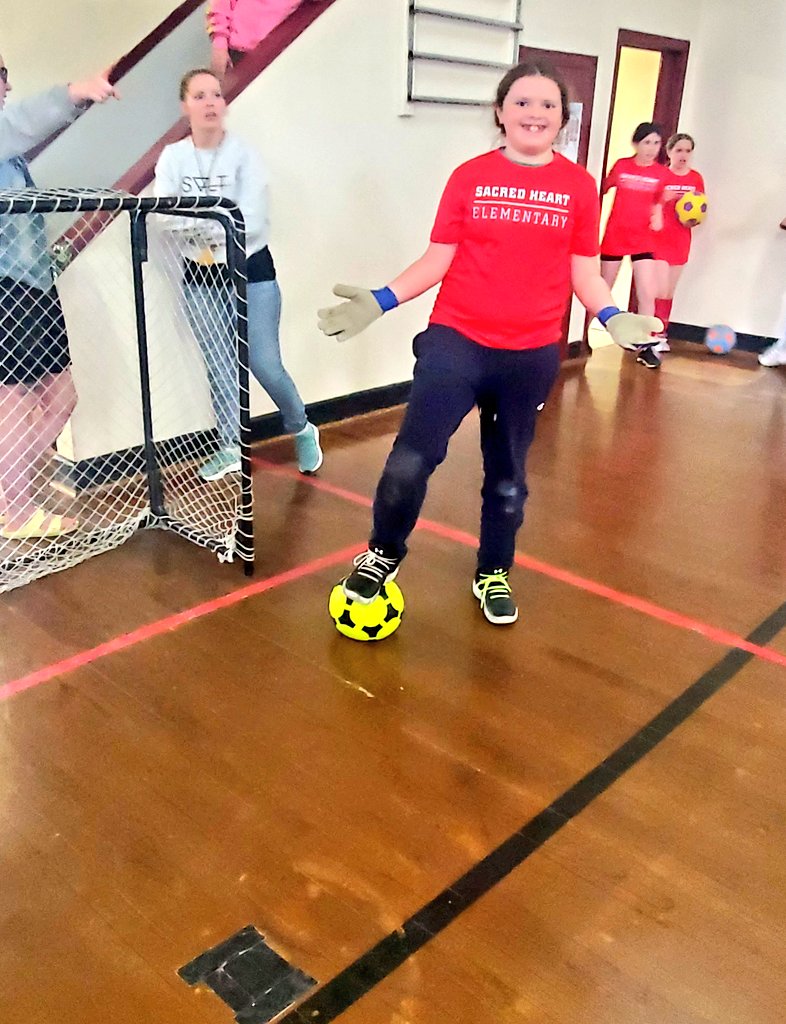 shesabres's tweet photo. The Grade 6 Girls Invitational Indoor Soccer Tournament has begun!! Good luck to all :)
#gosabresgo https://t.co/lBPvMdMjV6