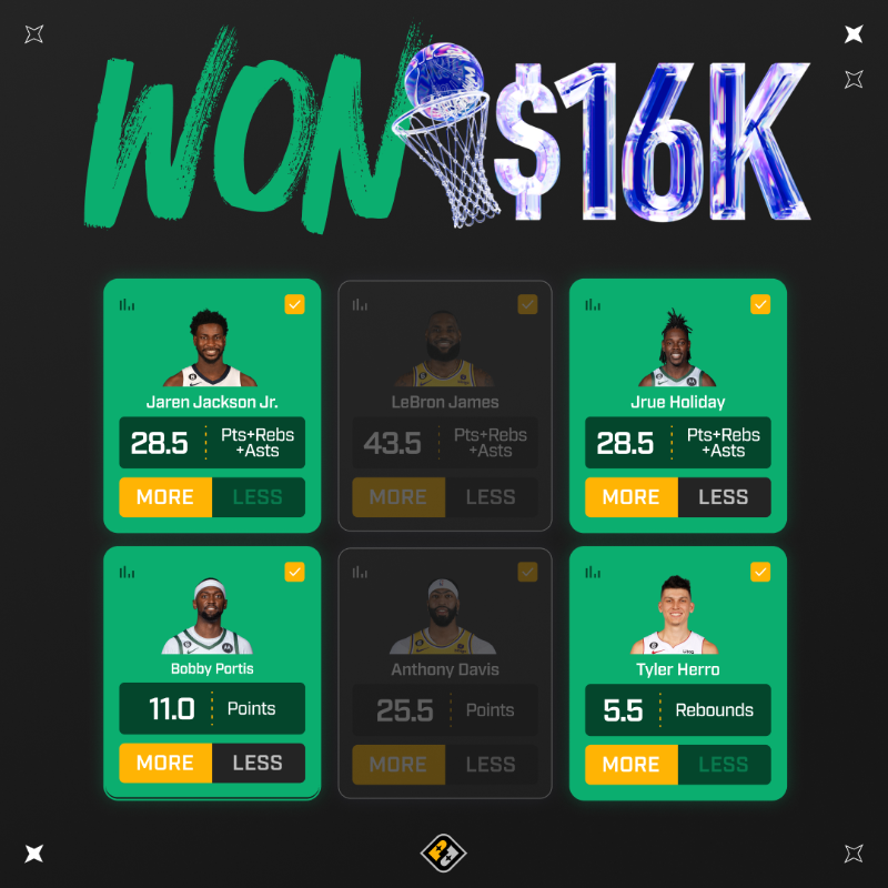 PrizePicks's tweet photo. These winners have already cashed in on the Daily SuperFlex, what are you waiting for!? Claim your shot today!
