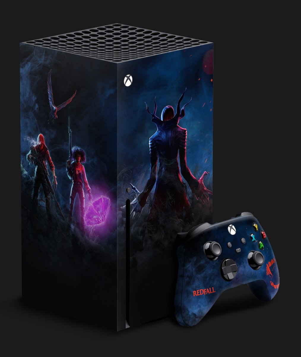 We're partnering with <a href="/playRedfall/">Redfall</a> to give away a selection of prizes including a custom-branded Xbox Series X, custom controllers, and digital copies of the game. Enter to win here: bit.ly/3N0DZAo