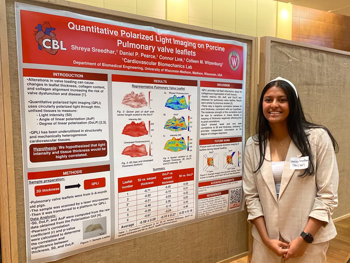 So proud of CBL member Shreya Sreedhar! She gave such a great presentation today at UW-Madison's Undergraduate Research Symposium. ugradsymposium.wisc.edu