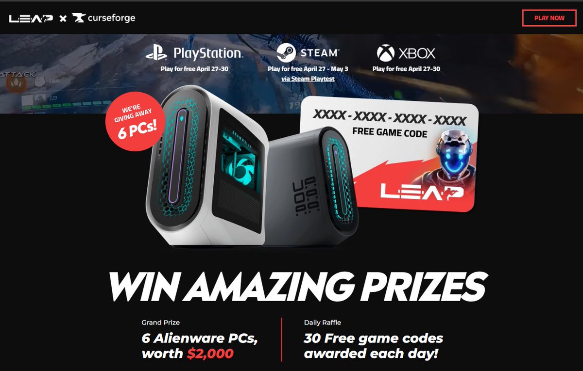 JARSOYT's tweet photo. I'm partnering with Overwolf to give away six Alienware PCs, worth $2000 each.

⬇️ TO ENTER:

✅ Like &amp; RT.

✅ Watch this video to get a free game access link and learn how to join the contest : https://t.co/CEDcU7Sryl

✅ Contest will end on May 3rd. https://t.co/rkFtTz4eln