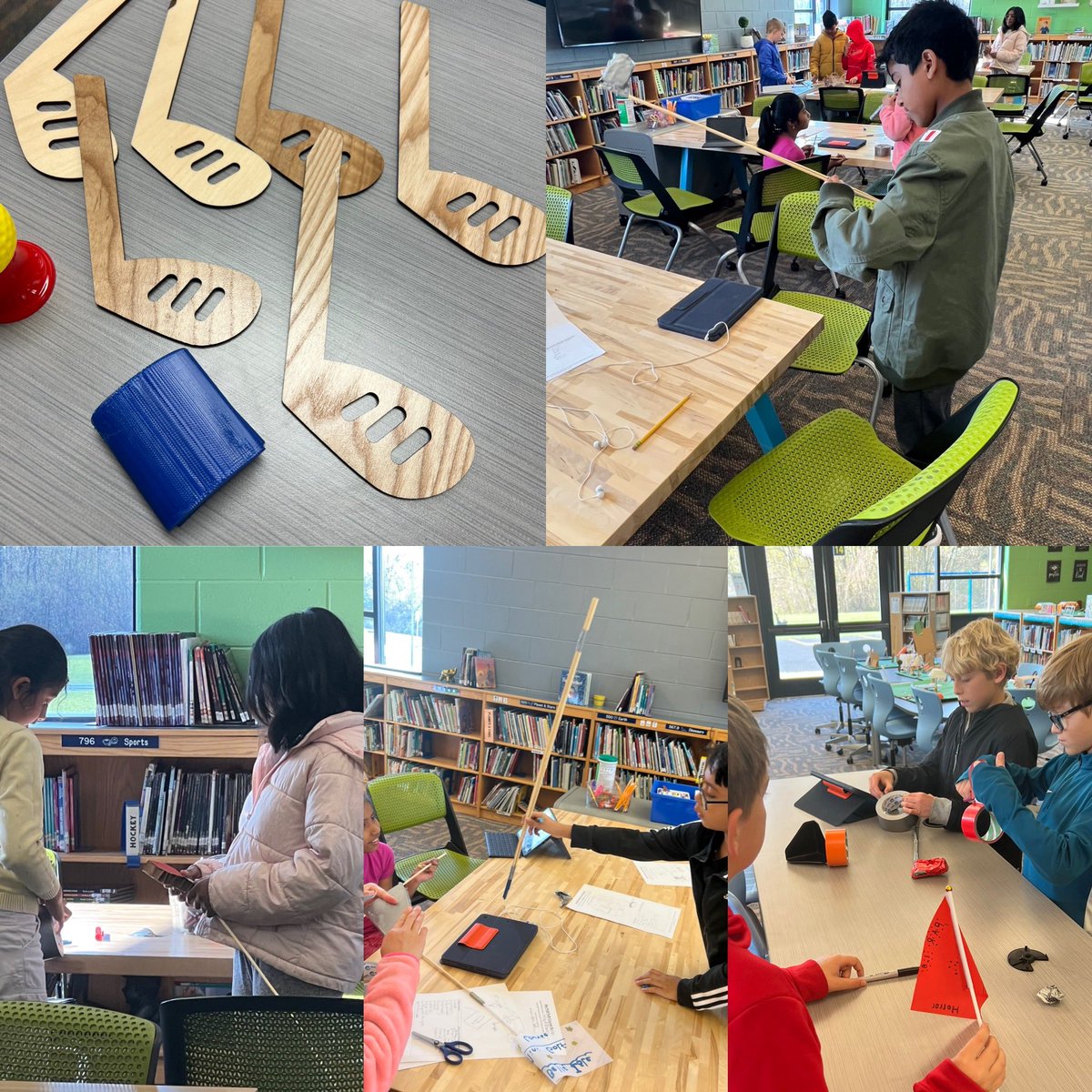 Ruba Alexander (@rralexander2) on Twitter photo Using the Glowforge laser printer, 3D printer and cardboard to make our golf club for TU Putt Putt Challenge coming soon. Students also designing their course flag. <a href="/TroyUnion/">Troy Union Elementary School</a> Using the Glowforge laser printer, 3D printer and cardboard to make our golf club for TU Putt Putt Challenge coming soon. Students also designing their course flag. <a href="/TroyUnion/">Troy Union Elementary School</a>