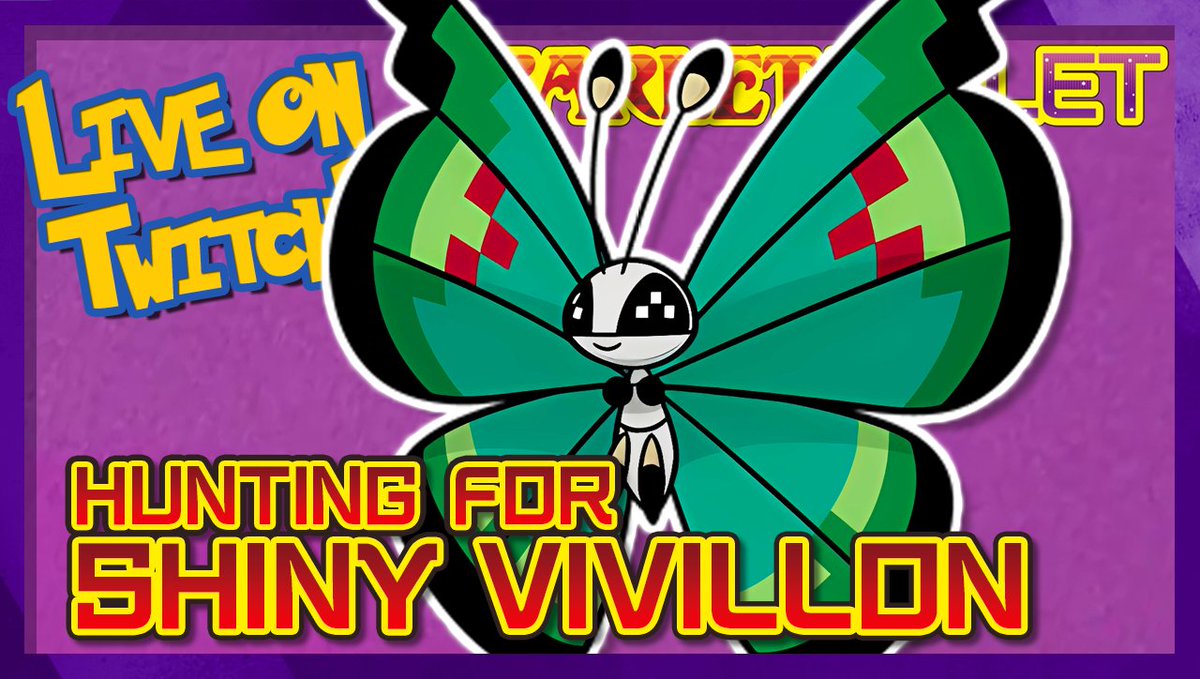 LivingShinyDex's tweet photo. https://t.co/oZzNMTlXpz LIVE on #Twitch - Quest for the SHINY VIVILLON DEX continues!!! #Pokemon #shinypokemon #PokemonScarletViolet https://t.co/57nOU1P03a