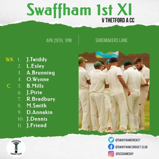Swaffham Cricket tweet media