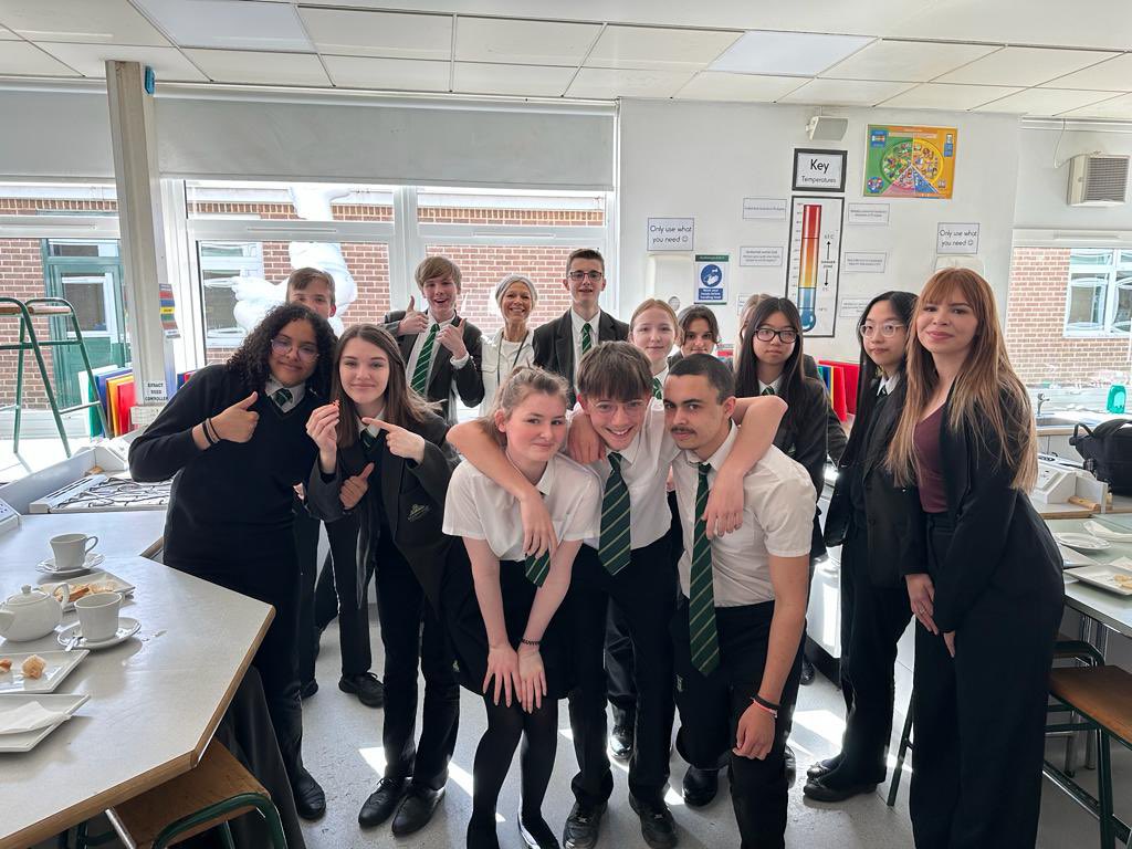 Stanb_ADT's tweet photo. Farewell to class of 2023 Hospitality &amp; Catering! We wish you all the best in your upcoming exams ☕️ @StanboroughS https://t.co/w36wpP4gOf