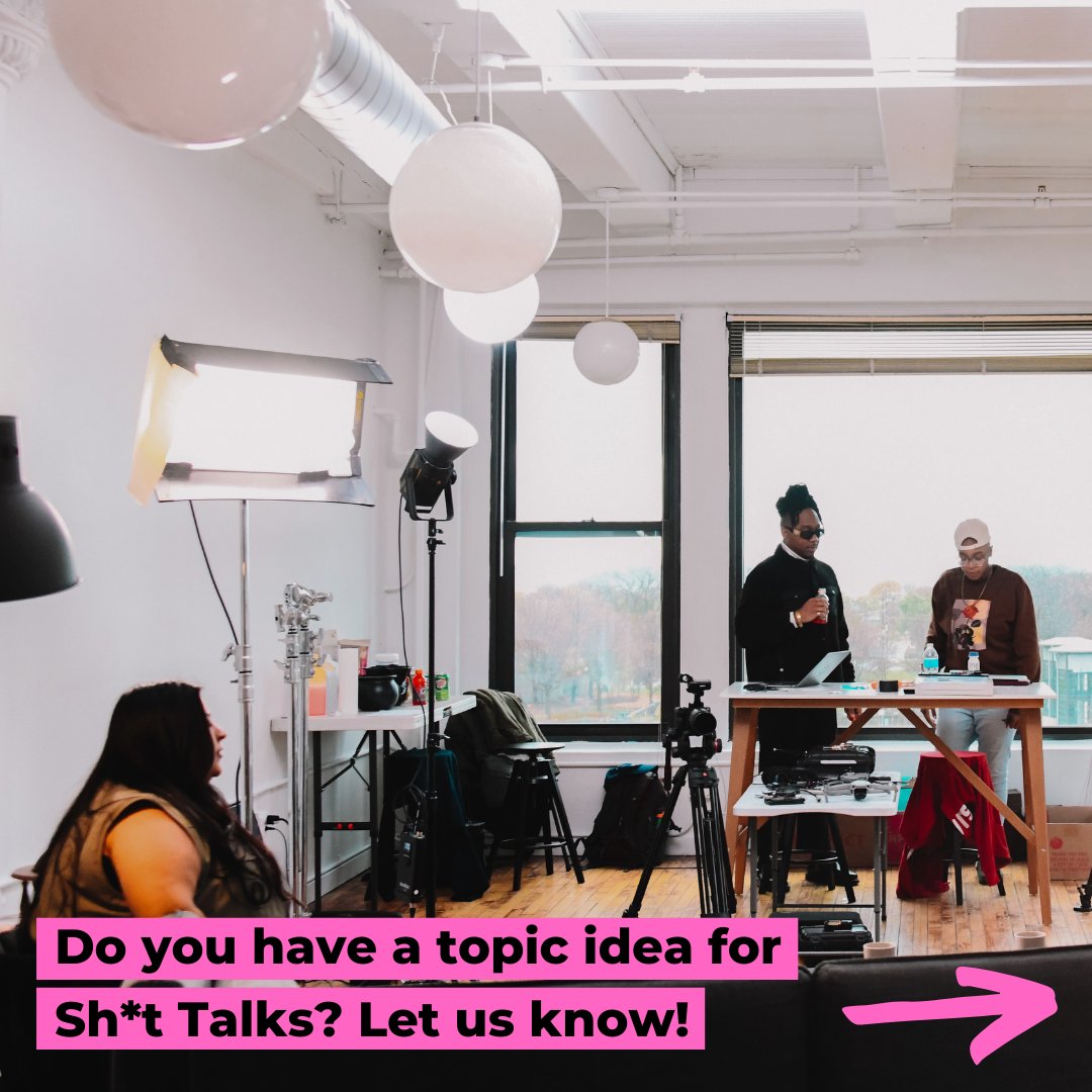 ChicagoVotes's tweet photo. What do you want to hear on #ShitTalks? Who do you wanna see?! Let us know at https://t.co/UXZGOhKfdh https://t.co/4P6RnhQpYS