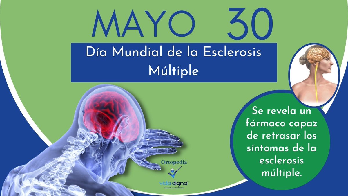 VidaDigna99's tweet photo. DIA MUNDIAL DE LA ESCLEROSIS MÚLTIPLE
.
Patología neurológica crónica que afecta al cerebro, médula espinal y lesiona las células conductoras de impulsos eléctricos.
.
#DiaMundialdelaEsclerosisMultiple #SistemaNervioso #Cerebro #MedulaEspinal #Mexico #CDMX #Ortopedia #VidaDigna https://t.co/7Usfamlg87