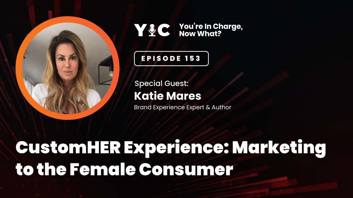 GlennPasch's tweet photo. Author @hellokatiemares sits down on the podcast next week to discuss her new book, CustomHER Experience and what businesses can do to connect with the female consumer. Tuesday the episode drops. 
In the mean time listen to some great episodes here: https://t.co/iJi53C3Npw https://t.co/3GvBWbWAsX