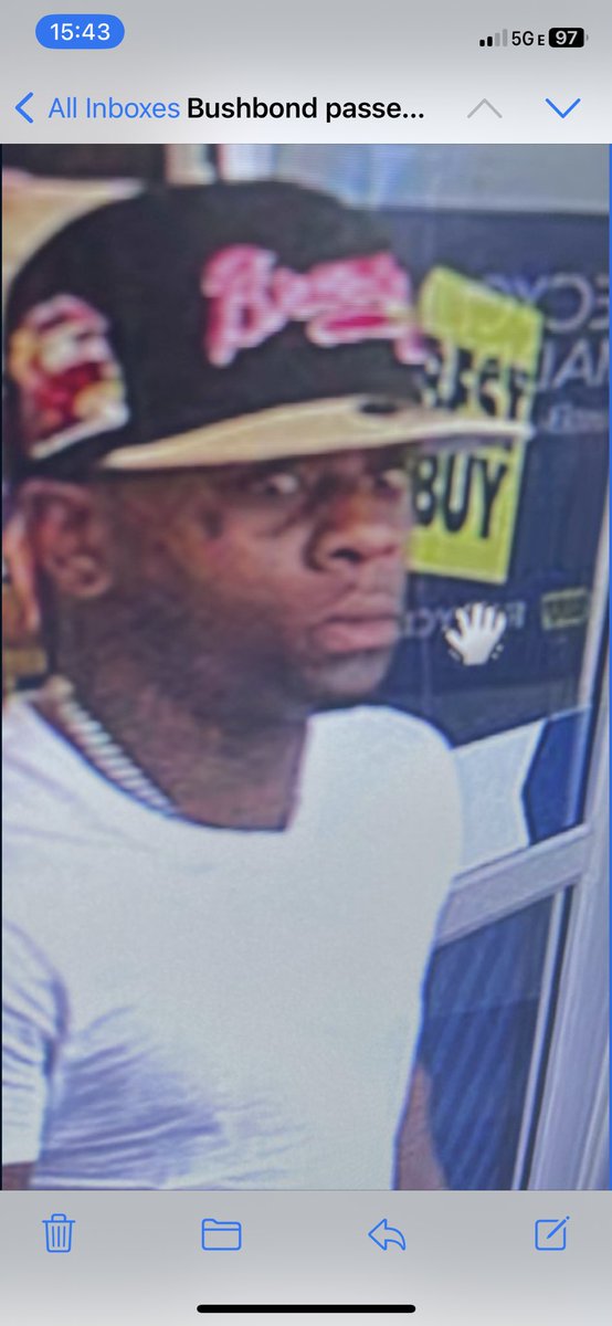 Picture of suspect that is wanted for fraud and fleeing from officers in Smokerise.