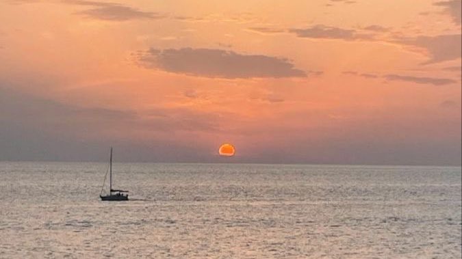 let’s watch the sunset by the beach