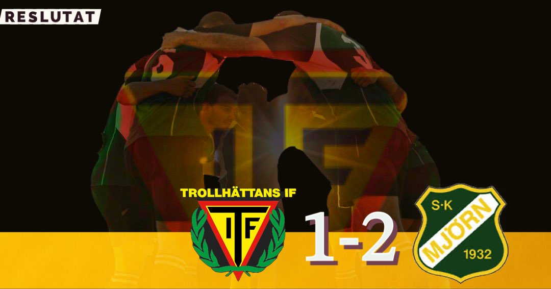 En tung förlust! Vi bryter ihop och kommer igen.