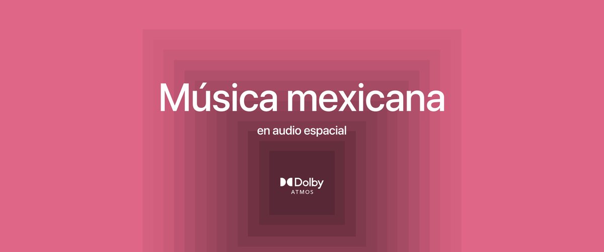 La Playlist, ¡tricolor! 🇲🇽😃🎉

Ven y disfruta de la #MúsicaMexicanaenAudioEspacial.

apple.co/3nbnneC