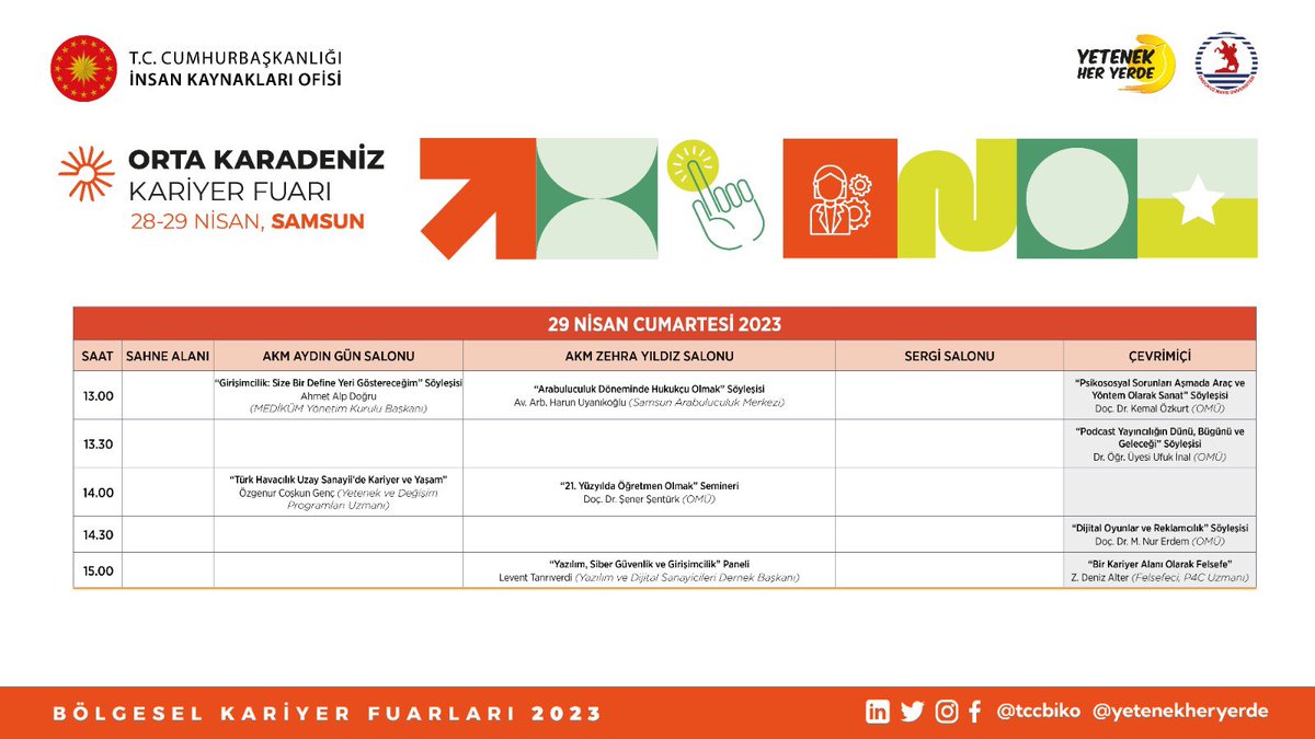 Orta Karadeniz Kariyer Fuarı tweet media