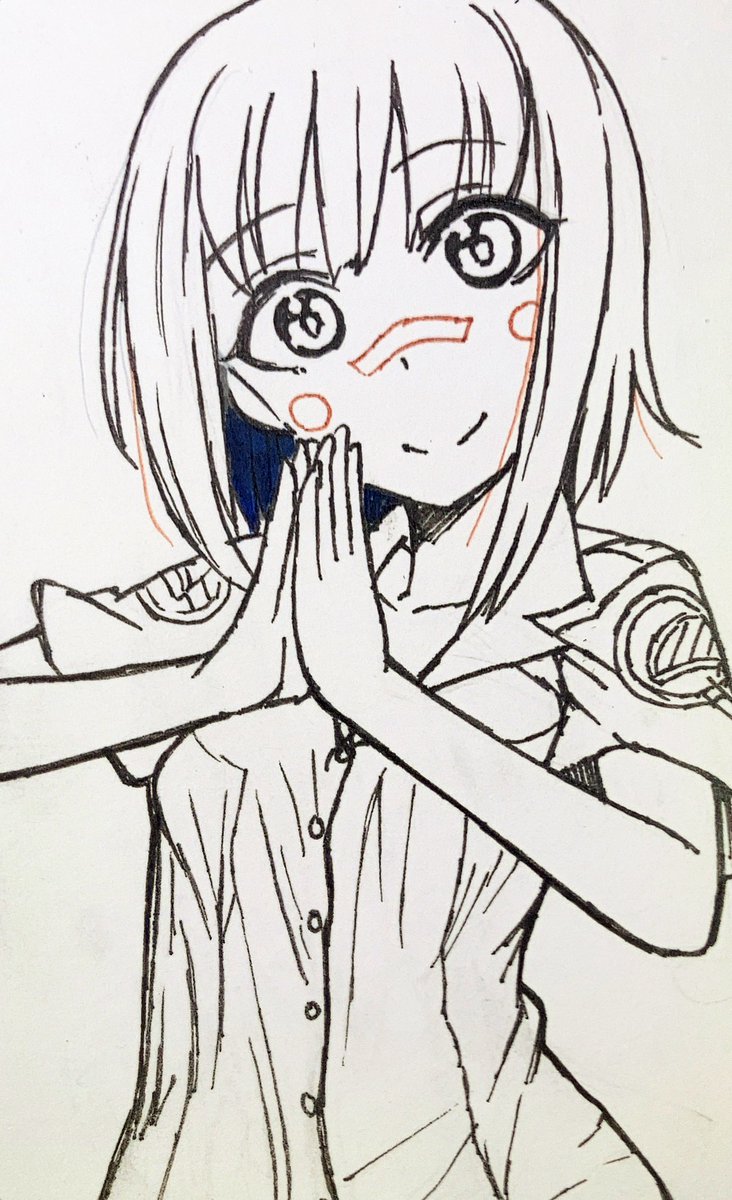 ガルパン「#週末ガルパンお絵描き120分一本勝負20230428 「アウンさん(リボンの武」|なべゆ@C102(土)東34a🧊のイラスト