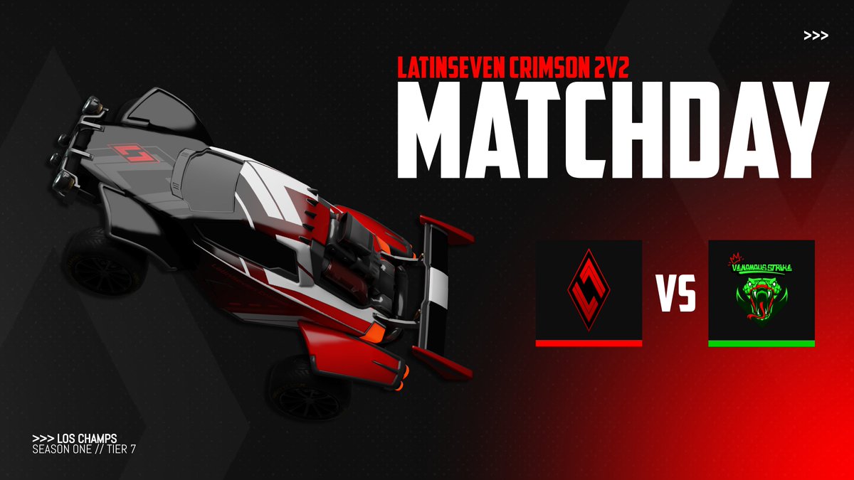 LatinSeven_GG's tweet photo. Triple matchday! 🔴🔵🔴

🔷 LatinSeven vs @NolaFlightGG Smoke - 2v2
⏰ 6:00 PM EST
📺 https://t.co/EPY4q4TIb3

♦️ L7 Crimson vs RCG Venomous Strike - 2v2
⏰ 9:00 PM EST
📺 https://t.co/zYilXyaWFX

♦️ L7 Crimson vs S17A A-Wave - 3v3
⏰ 10:00 PM EST
📺 https://t.co/qeycG9cjrj https://t.co/4t97gKLQBX