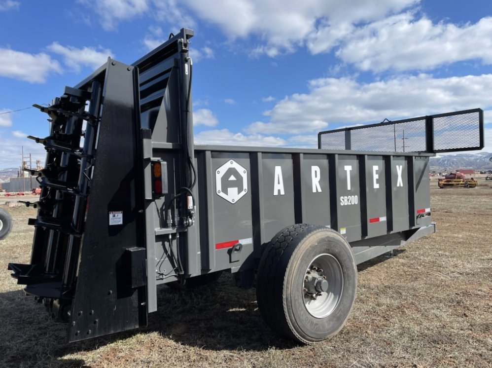 The sun is shining down on this SB200, spotted at Mason Machinery in Aurora, Utah.
