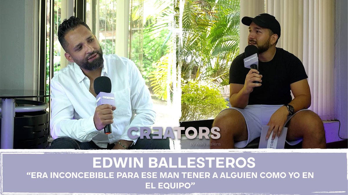 CreatorsbyWall1's tweet photo. Listen to "EDWIN BALLESTEROS - "ERA INCONCEBIBLE PARA ESE MAN TENER A ALGUIEN COMO YO EN EL EQUIPO"" by Creators By Wally Wallens. https://t.co/17zoVgIuzI https://t.co/hfyVvF59hO