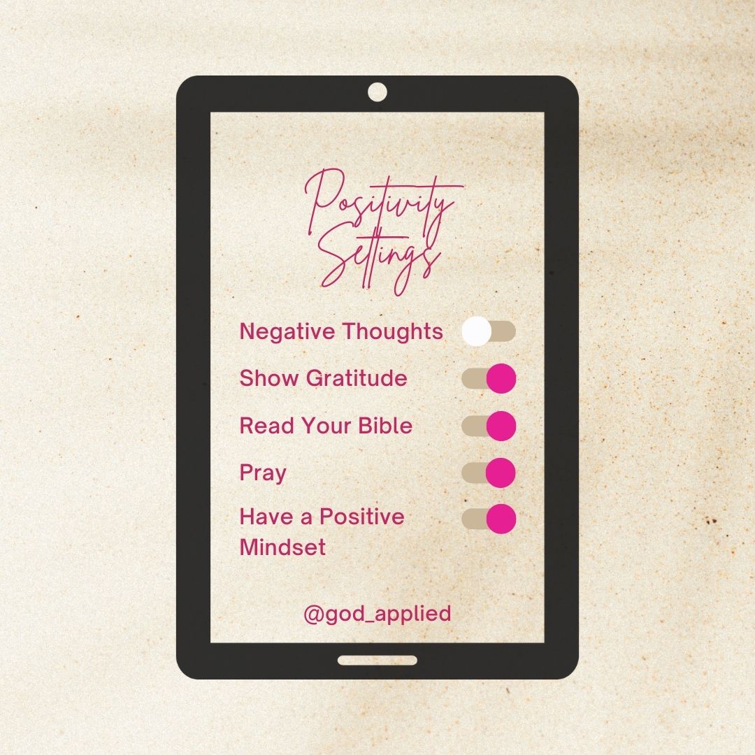 GodApplied's tweet photo. In life, we all struggle with being positive. Double tap if you’re working on a positive attitude! https://t.co/Kp7FhB6u3a