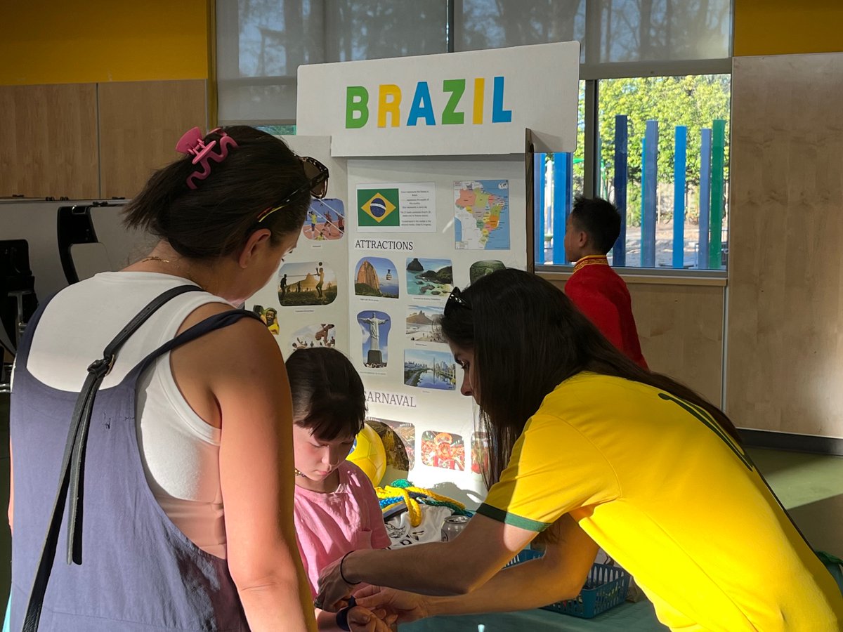 Bolton and Sunset families celebrated World Culture Night together. Countries, stories, food, and talent shared.