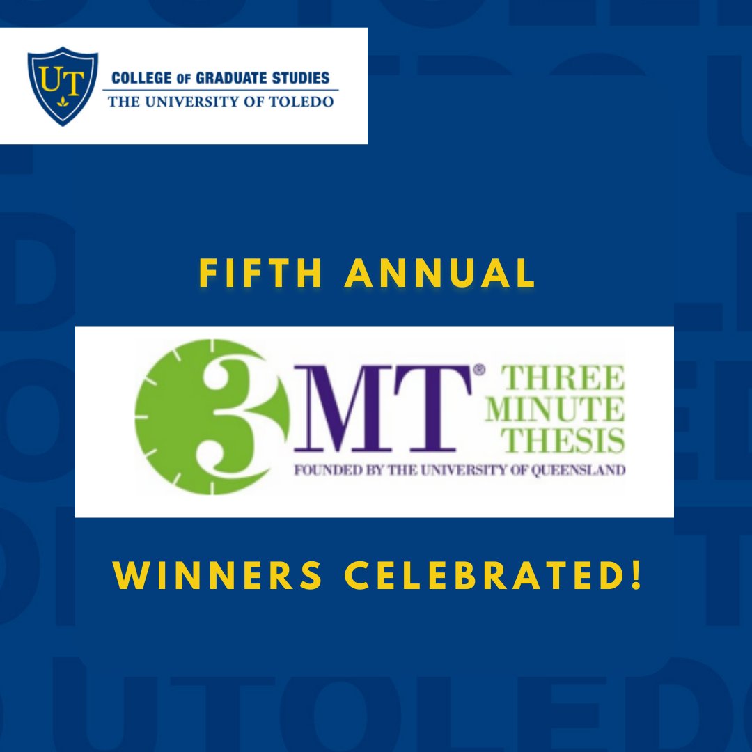 UT_GradCollege's tweet image. Graduate research student winners from the December Three Minute Thesis competition were recently honored with certificates at a Graduate Council meeting.

➡️news.utoledo.edu/index.php/04_2…