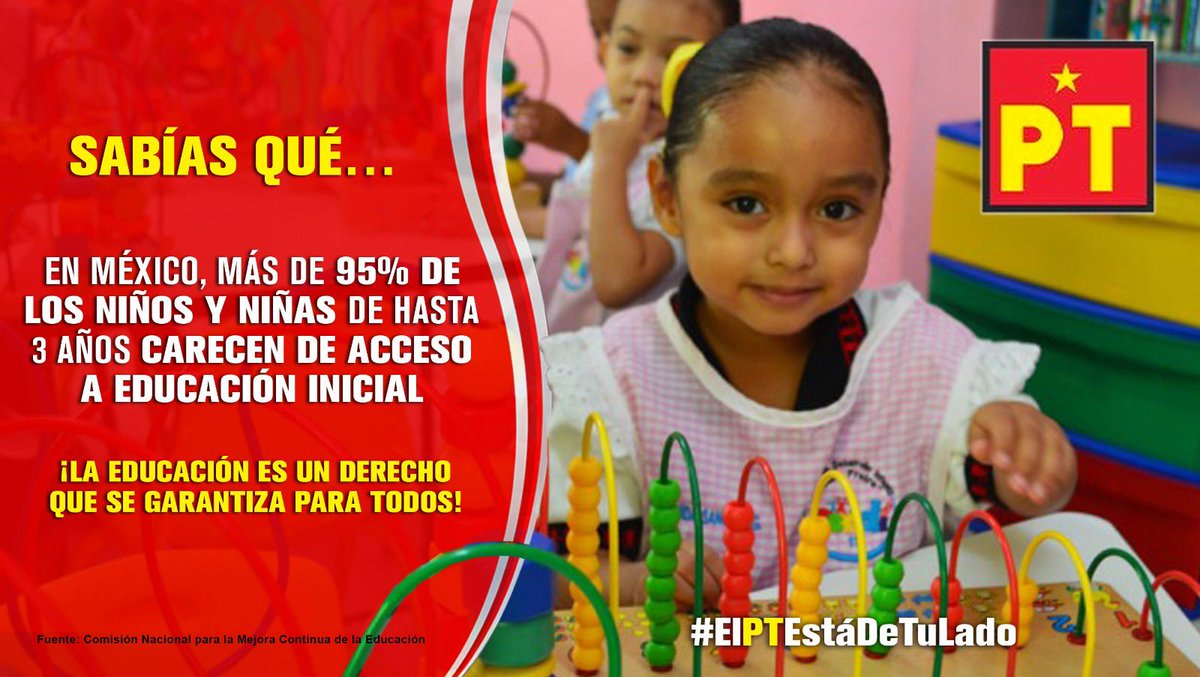 AlbertoAnayaGt's tweet photo. Hace décadas, el @PTnacionalMX dimensionó la importancia de invertir en la educación inicial. Por ello los #Cendis son un ejemplo en el mundo, ya que aplican la neurociencia para el desarrollo de la primera infancia.

¡Por una niñez feliz y con futuro!

#ElPTEstáDeTuLado https://t.co/uBKe2yBv5y