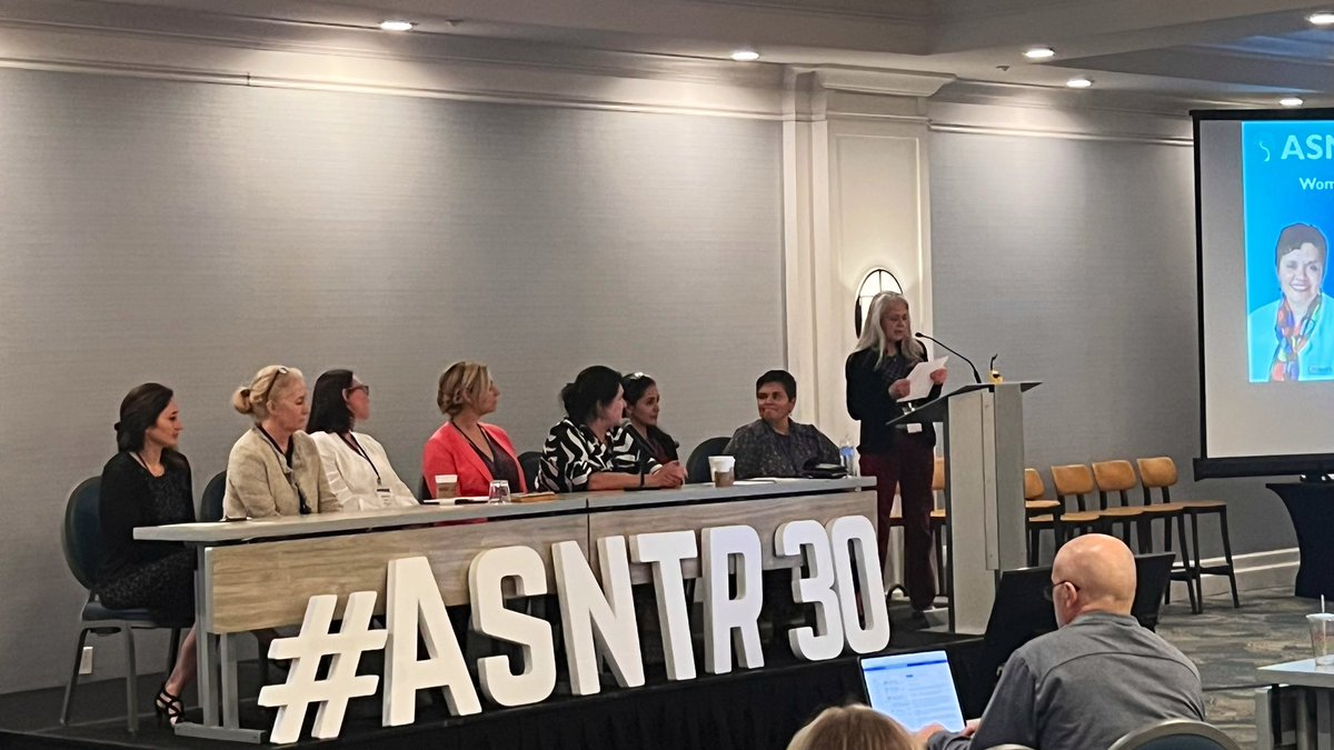 mlane_neuro's tweet photo. The #WomenInNeuroscience session continues with a panel of incredible stars, scientist &amp; clinicians, early career and more experienced, in the field of neural injury and repair! @MaluTansey @LZholudeva @UWiscResearch @athersys @UFMBI @GladstoneInst @BarrowNeuro @umnneurosurgery https://t.co/EZ8Dfjpqo6