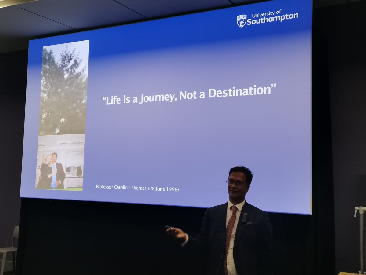 Many thanks to <a href="/S_Chelvan/">Dr S Chelvan (he/him)</a>, a tour de force lecture at the launch of the Centre for International Law and Globalisation <a href="/UoSLawSchool/">University of Southampton Law School</a> . Moving, thought-provoking, eye-opening; a reminder of the power of law to transform lives &amp; of the responsibility of lawyers to uphold the law