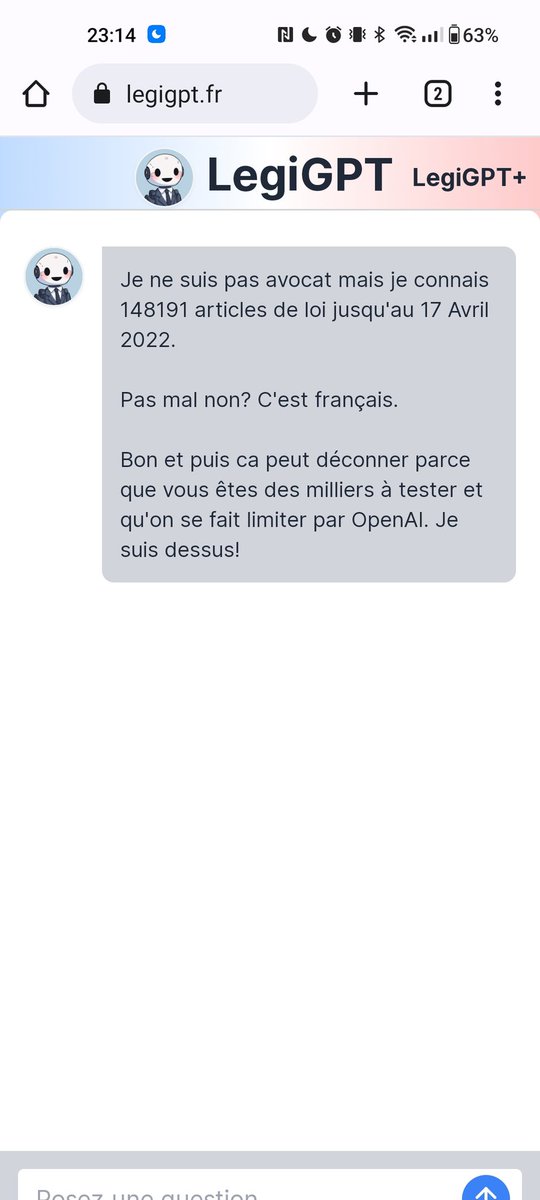 iManui's tweet photo. @steeve Sur Google Chrome (tel Android) affichage pas optimisé, mais sinon c'est du bon boulot 👌 https://t.co/zR9gwpUnJO
