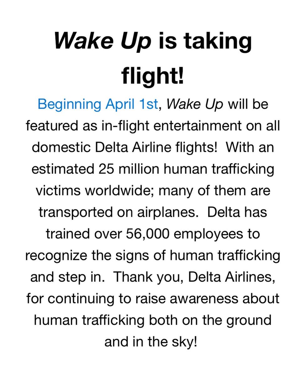 3, 2, 1… BLAST OFF. 

#OfficialWakeUpMovie + <a href="/Delta/">Delta</a> now through December, 2023.